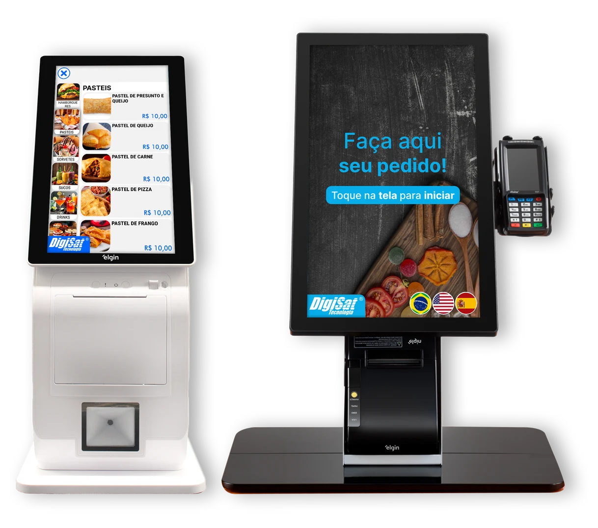 O software ideal para totens que agilizam pedidos e melhoram o atendimento.