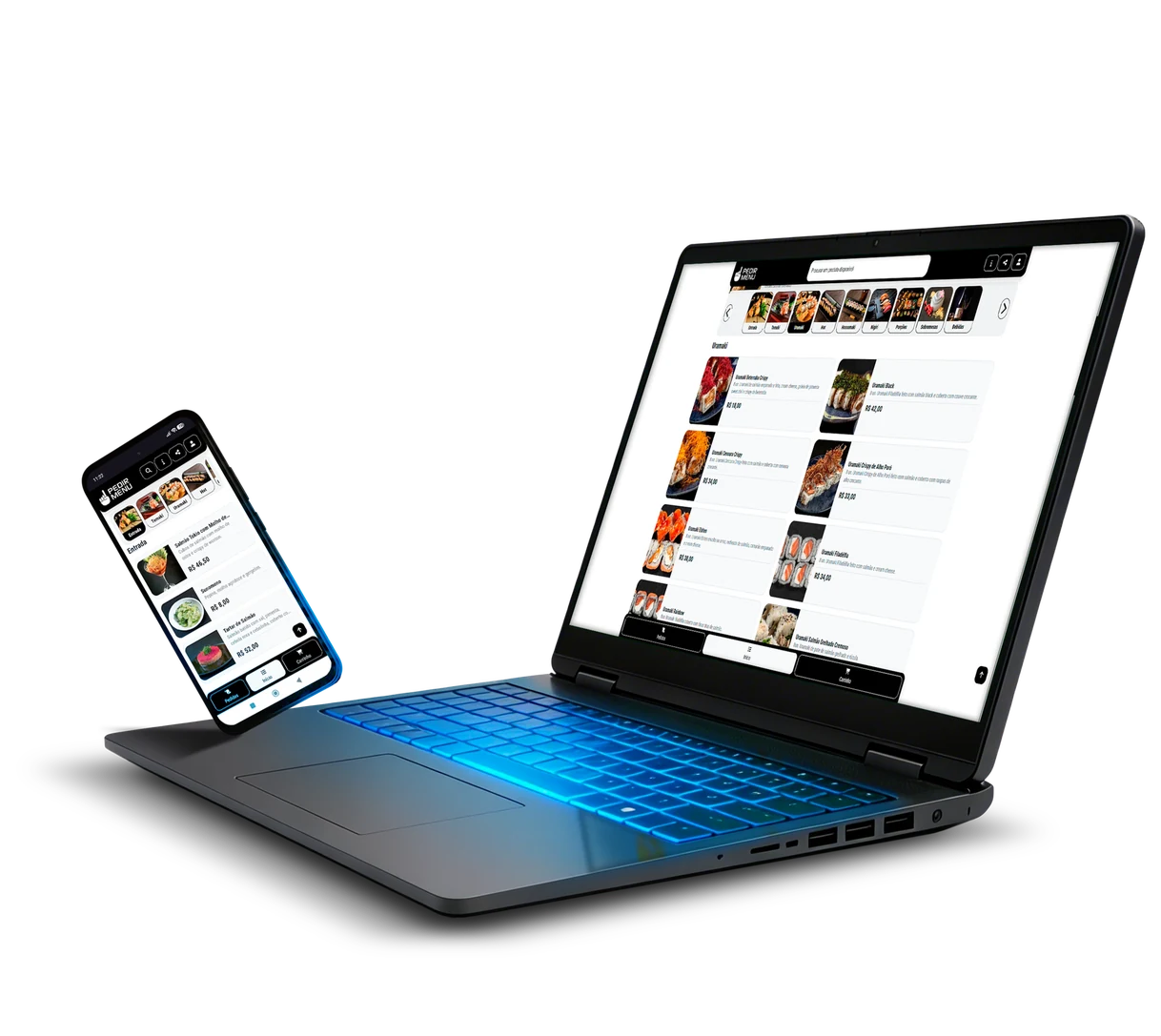 Solução para pedidos online