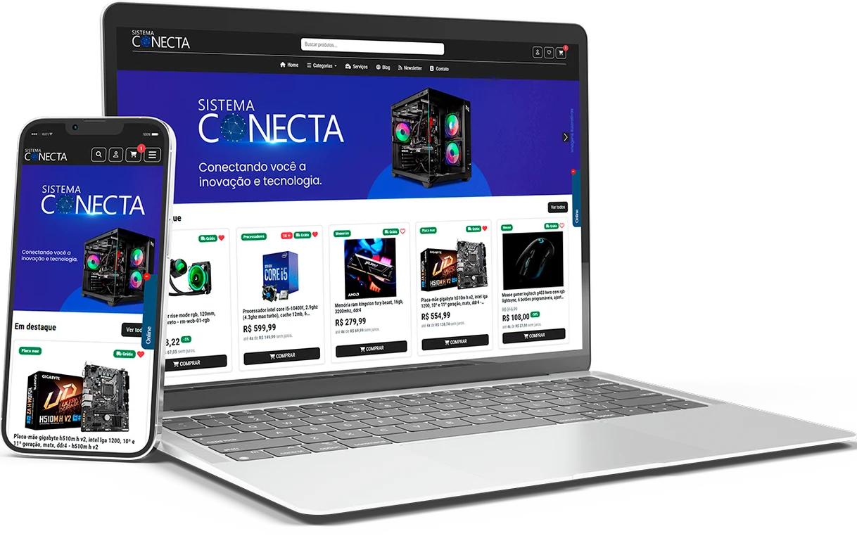 Solução para vendas online